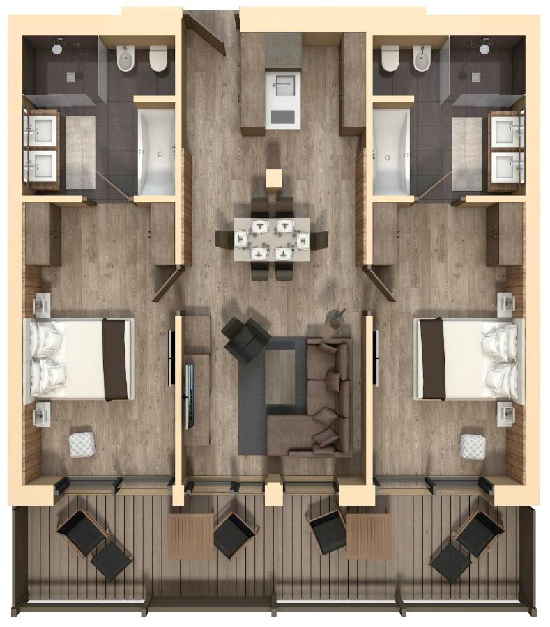 Gardena Chalets Ortisei Zewnętrze zdjęcie